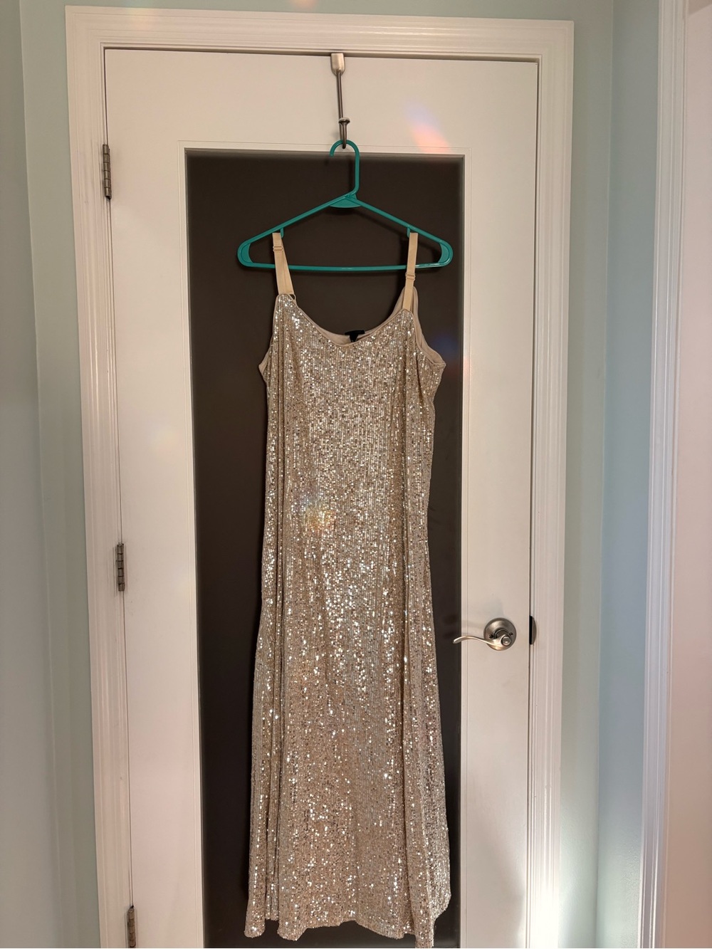 torrid Champagne Sequin Maxi Dress